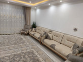 مبل مدرن کامفورد هشت نفره تختخوابشو رنگ کرم