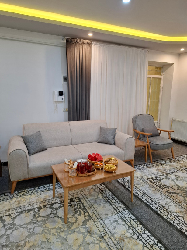 مبل مینیمال پرومکس هشت نفره رنگ طوسی روشن